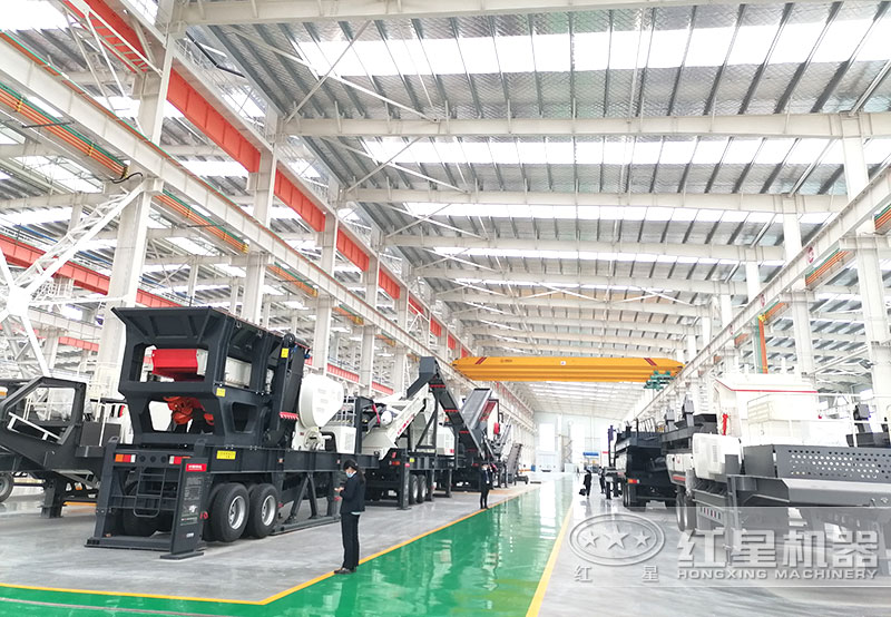 每小時產(chǎn)3000噸破碎機車間展示