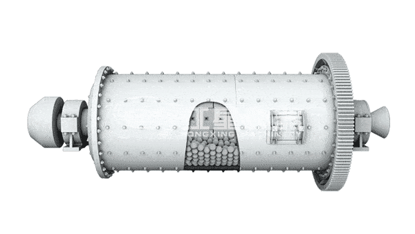 氧化鋁球磨機(jī)原理圖