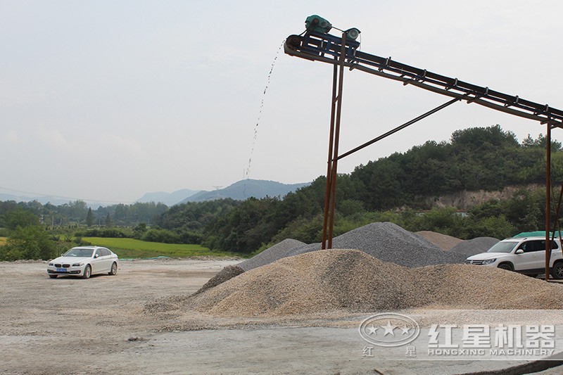 機(jī)制砂成品骨料，細(xì)沙回收機(jī)有效減少細(xì)沙流失