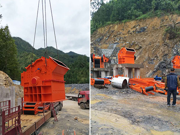 1414細(xì)碎機(jī)安裝現(xiàn)場