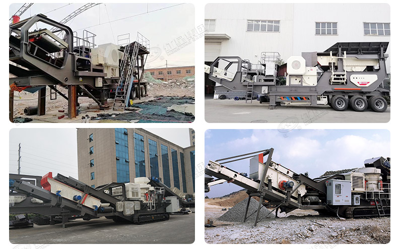 小型流動打沙一體機及現(xiàn)場