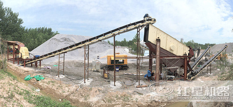錘破配置的生產(chǎn)機制砂生產(chǎn)線