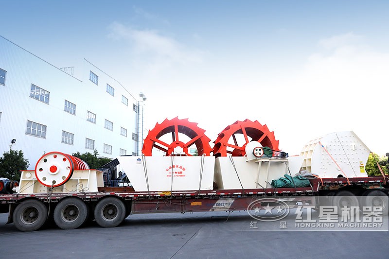 石料生產(chǎn)線設備發(fā)貨