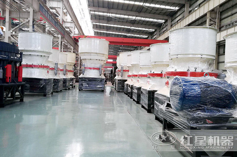 大型圓錐式破碎機(jī)立體設(shè)計，占地面積小，作業(yè)效率高