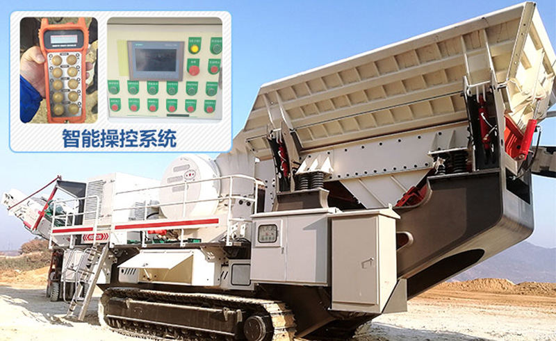 移動制砂機PLC智能操作控制系統(tǒng)，可遠程控制
