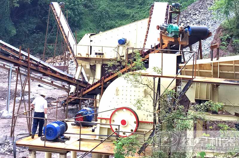 兩臺錘破共同作業(yè)，提高效率