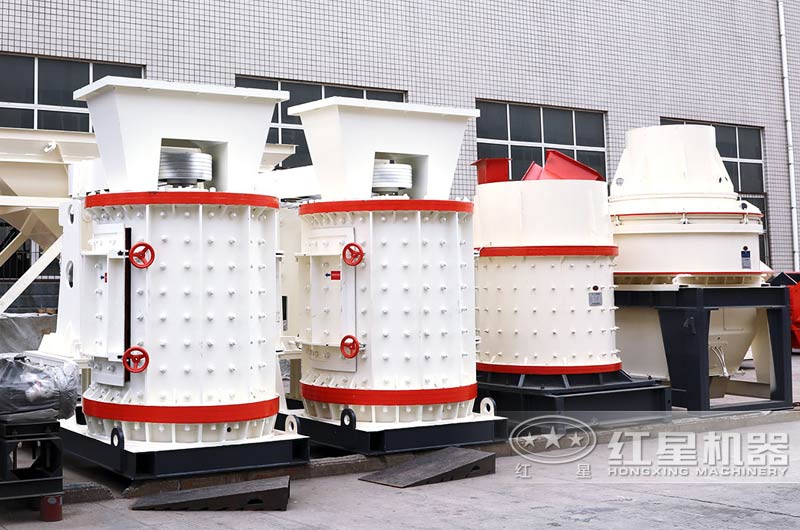 復(fù)合式石子制砂機(jī)，成品呈立方體狀，粒型好