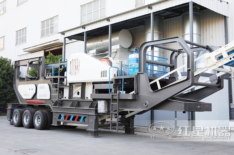 鄂破移動破碎機，粗碎力度強，產(chǎn)量高