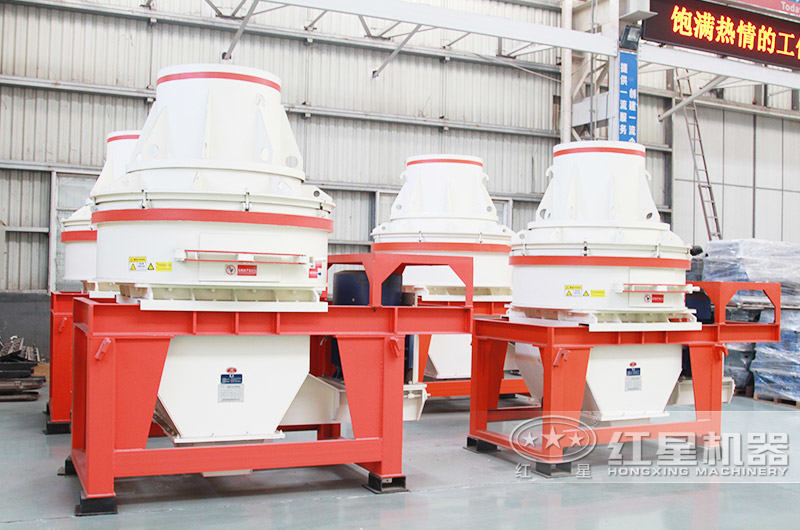 直通沖擊式制砂機，體積小，移動方便