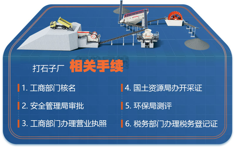 打石子廠相關手續(xù)